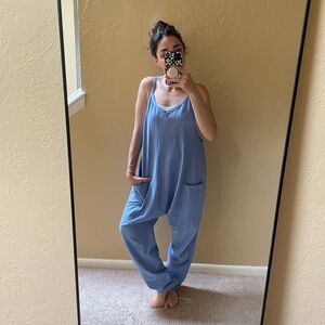 Women's Blue Jumpsuit